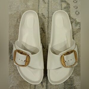 Birkenstock Madrid big buckle Eva eggshell Sandals